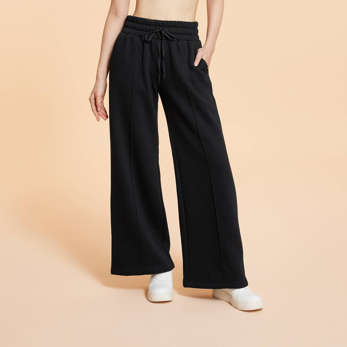 Blogilates Women's Travel Trouser High-Rise Wide Leg Sweatpants | Target