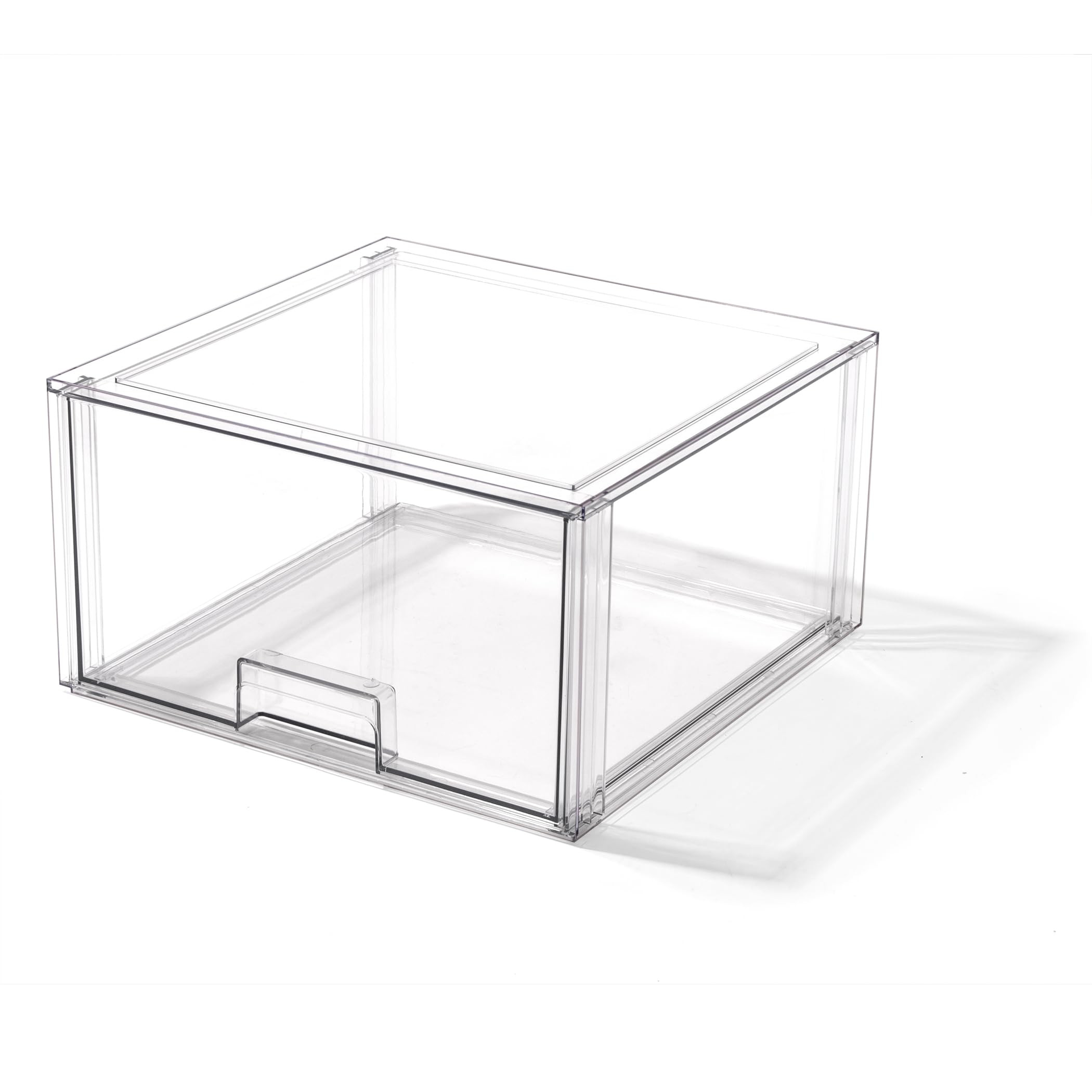 BINO | Stackable Storage Drawers, Tall X-Large - Clear | THE CRATE COLLECTION | Storage Bins With... | Amazon (US)