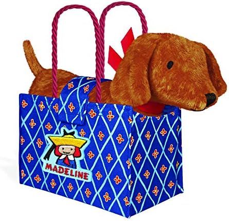 Yottoy - Genevieve Puppy Dog Plush in Madeline Tote Bag, 9" | Amazon (US)
