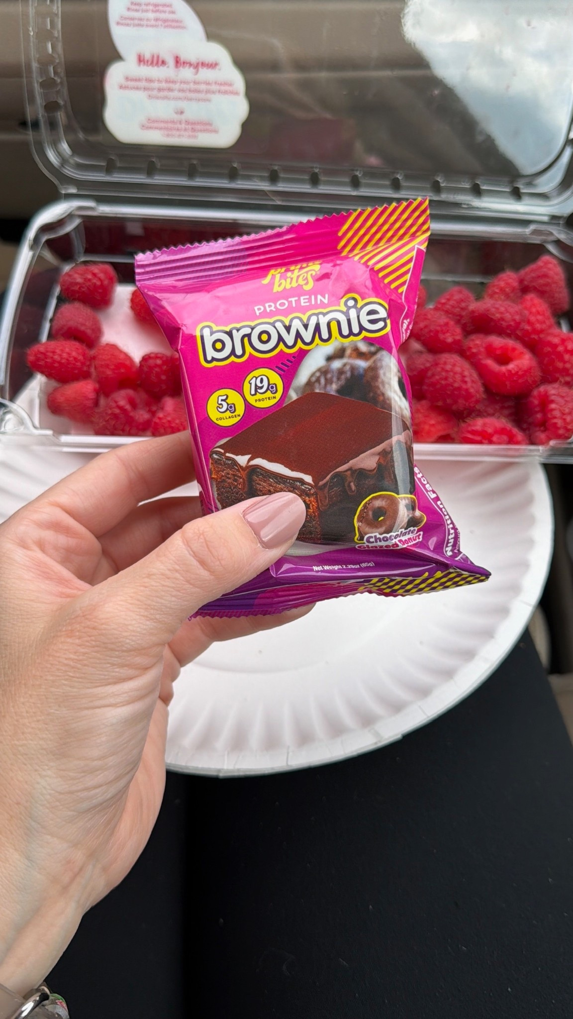 This combo is elite. Sweet treat moment but make it balanced. The protein brownie actually tastes like dessert, not chalky at all, and paired with fresh raspberries it feels a little elevated and way more satisfying.

protein snacks, healthy dessert, high protein snack, sweet treat, balanced snack, on the go snacks, fitness snacks, chocolate cravings, easy snack idea, SavannahK 

#LTKfoodie #LTKmomlife #LTKSeasonal