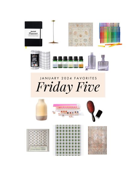 Our favorite items from our January 2024 Friday Five series. 

#LTKHome