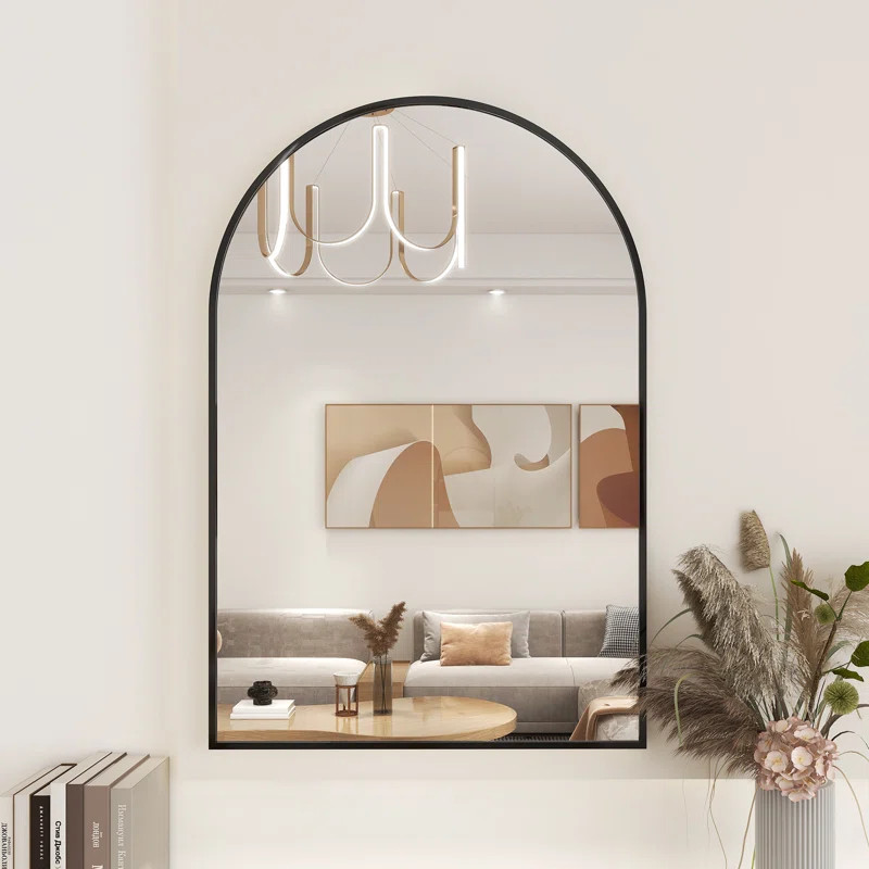 Cornelia Arch Metal Wall Mirror | Wayfair North America