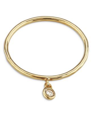14K Yellow Gold Diamond Charm Ring - 100% Exclusive | Bloomingdale's (US)