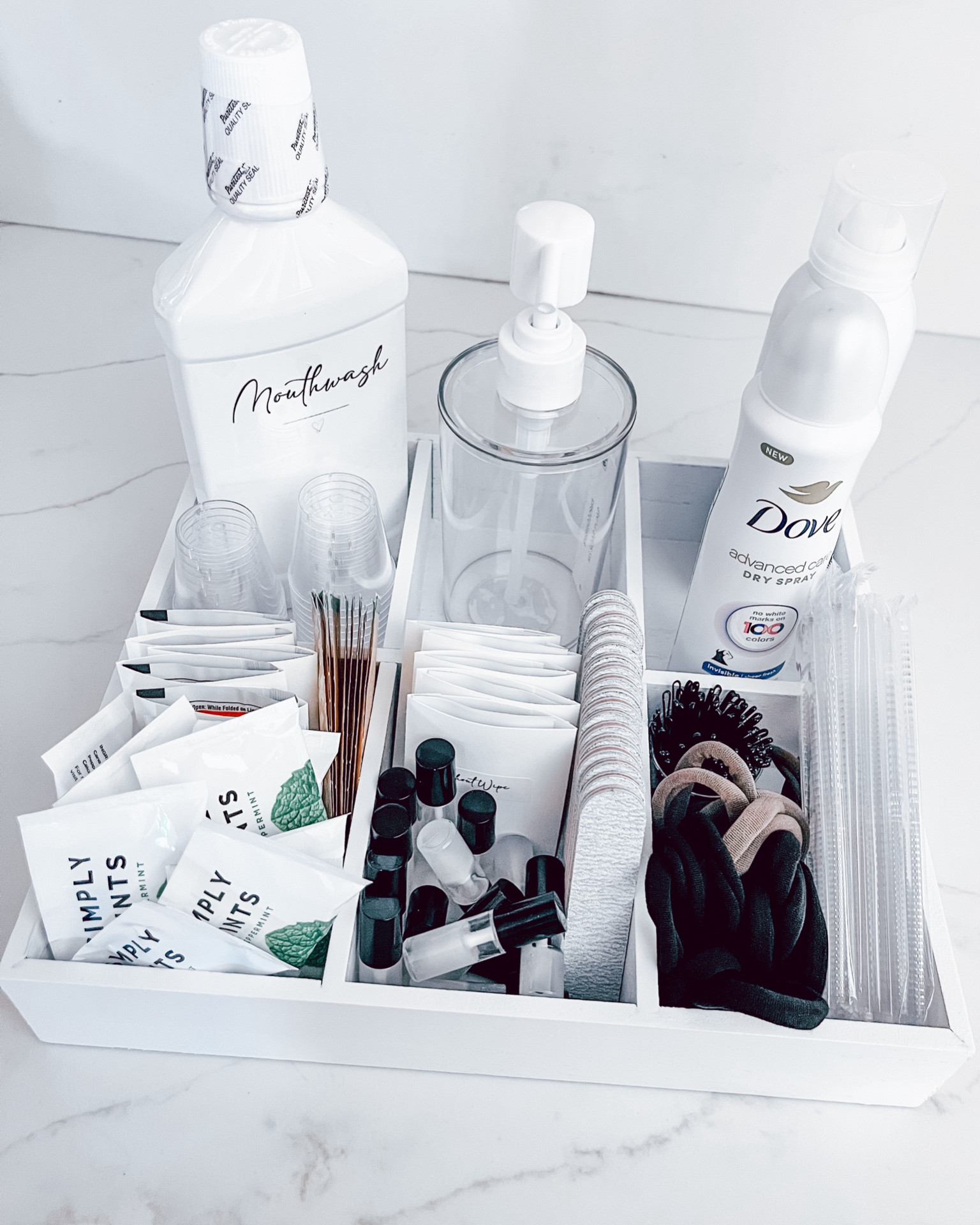 Wedding bathroom basket for the women’s bathroom 😍

Who knew it would be so hard to find all white packaged mints!? 

Almost all from Amazon which makes it super easy!

#allwhite #wedding #bride #bridal  #weddingplanning #weddingideas 
#amazon 


 

#LTKparties #LTKfindsunder50 #LTKwedding
