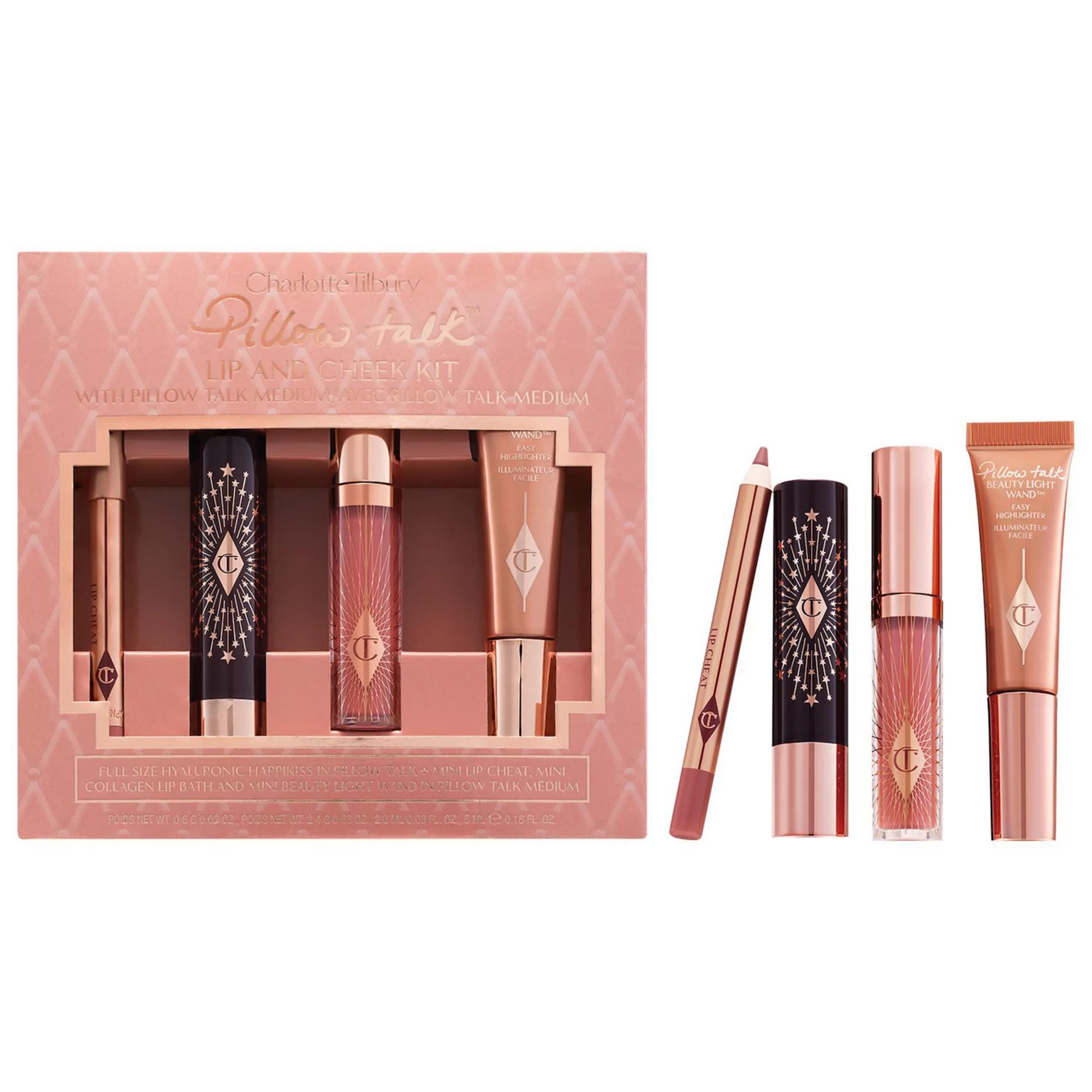Charlotte Tilbury Pillow Talk Iconic Lip and Cheek Secrets Set | Kohl's