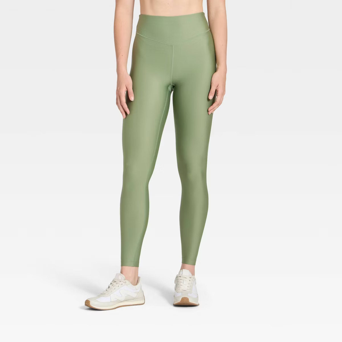 Women's Effortless Support High-Rise Sleek Leggings - All In Motion™ Brown XS | Target