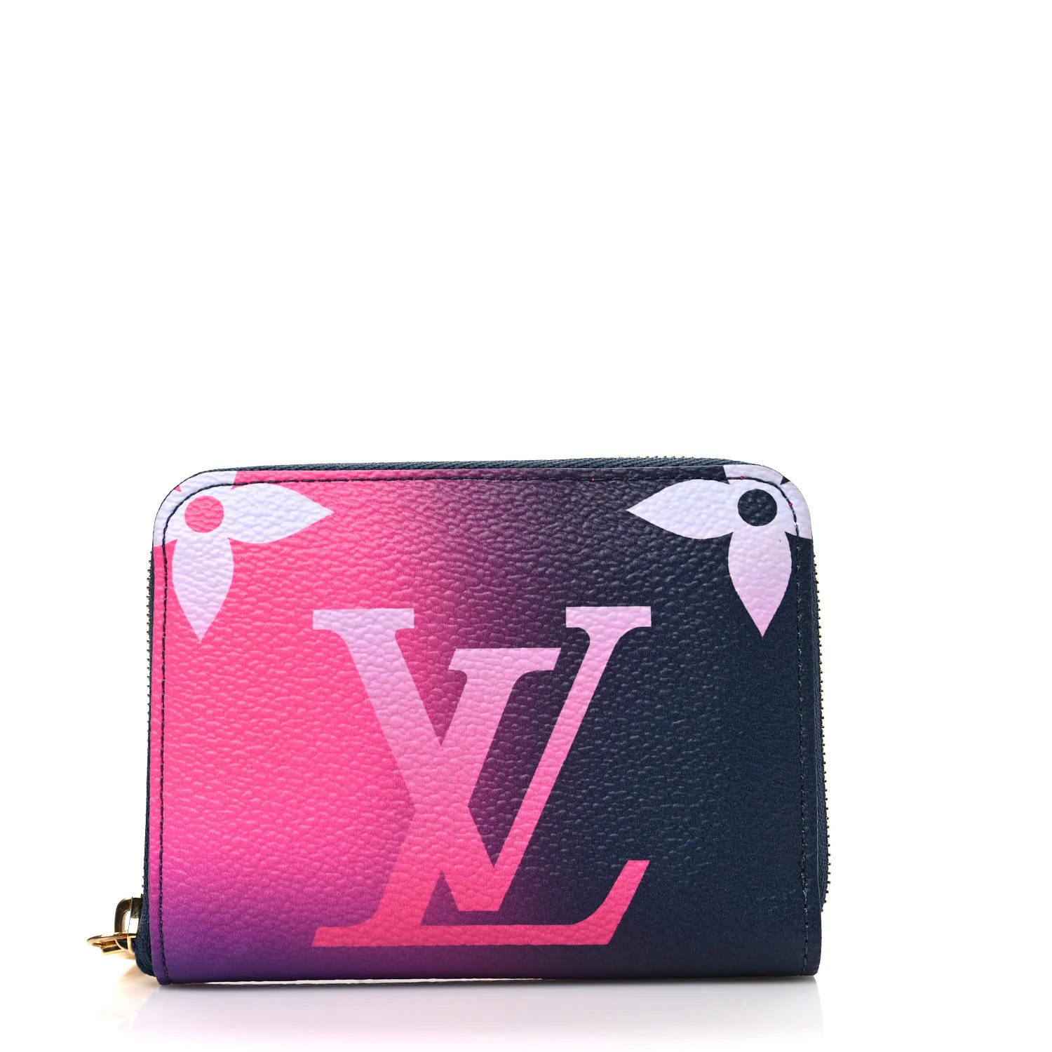 LOUIS VUITTON Monogram Giant Spring In The City Zippy Coin Purse Midnight Fuchsia | FASHIONPHILE (US)