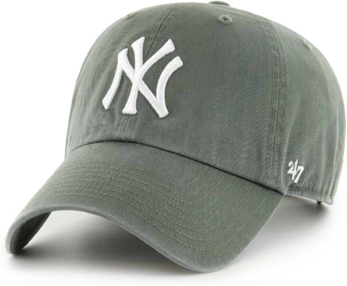 47 MLB New York Clean Up Adjustable Hat - Moss Green | Amazon (CA)