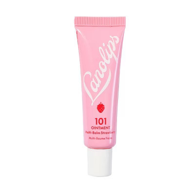 Lanolips Ultra Healing 101 Ointment Multi-Use Lip Balm Strawberry - 0.35oz | Target