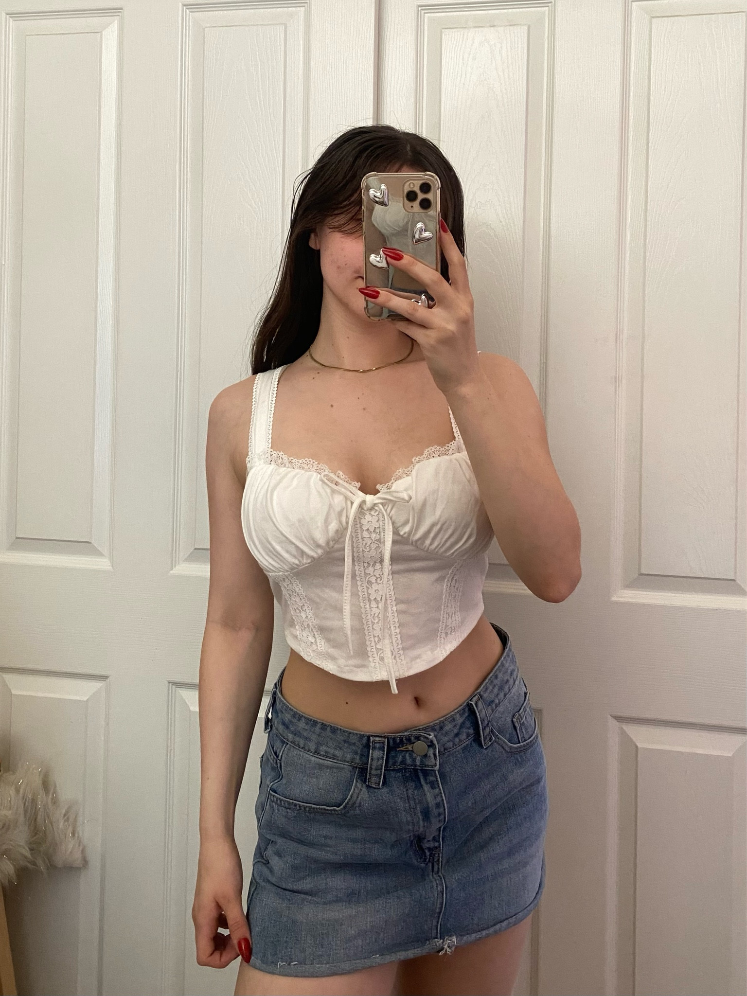 Pretty amazon top & skirt!

Sizing:
- top is true to size
- size up in skirt

Amazon Womens Clothes / Amazon Finds Clothes / Amazon Clothing / Amazon Must Haves / Amazon Basics / amazon basic tops / Amazon Fashion / Amazon Fashion Finds / Amazon Favorites / Amazon Style / Amazon Clothes / amazon fashion finds / amazon skirt / amazon denim skirt / denim skirt / amazon tops / corset tops / coquette tops / college fashion / college outfits / college class outfits / college fits / college girl / college style / college essentials / amazon college outfits / back to college outfits / back to school college outfits / college tops / Neutral fashion / neutral outfit /  Clean girl aesthetic / clean girl outfit / Pinterest aesthetic / Pinterest outfit / that girl outfit / that girl aesthetic / vanilla girl / denim mini skirt outfits


#LTKFindsUnder50 #LTKFindsUnder100 #LTKSeasonal