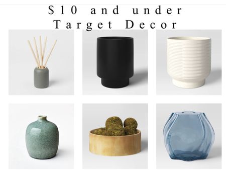 $10 and under everyday decor items from Target. Perfect for faux plants and bookshelves! 
Home decor Target home


#LTKsalealert #LTKhome #LTKSeasonal