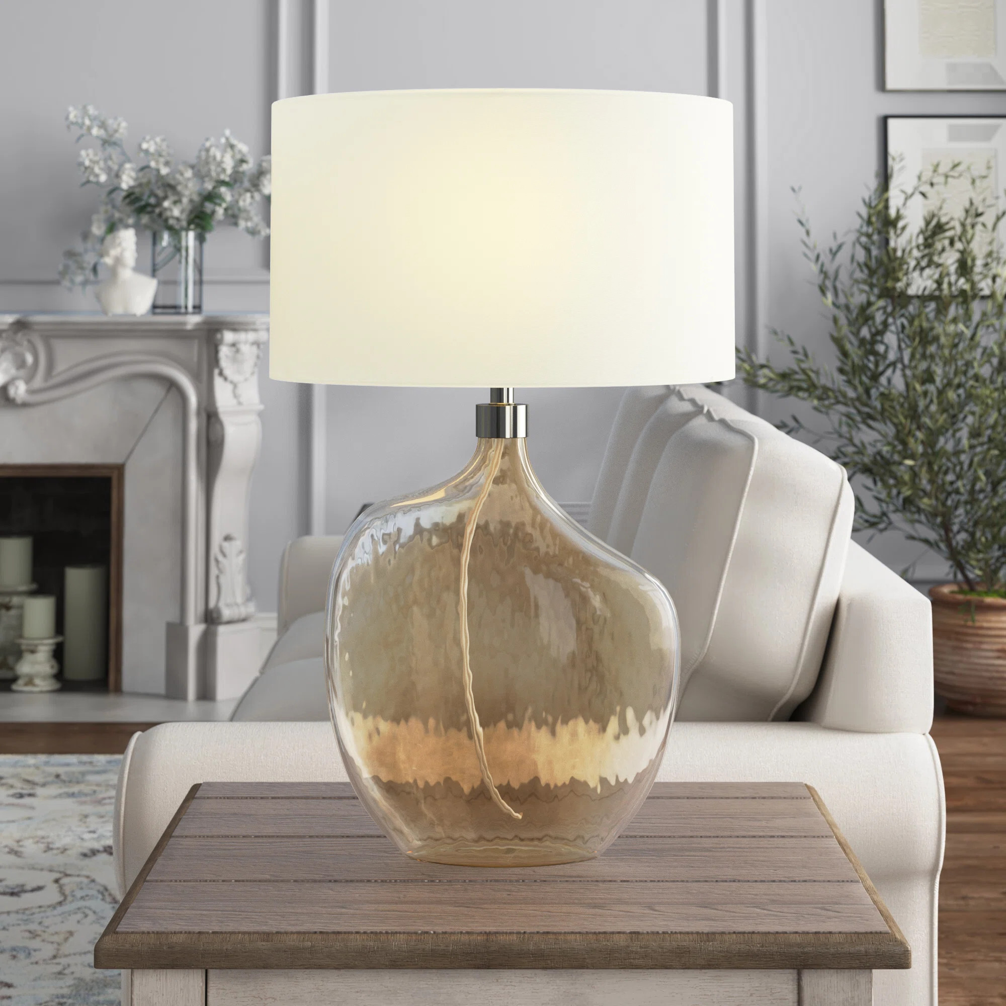 Liz Glass Table Lamp | Wayfair North America