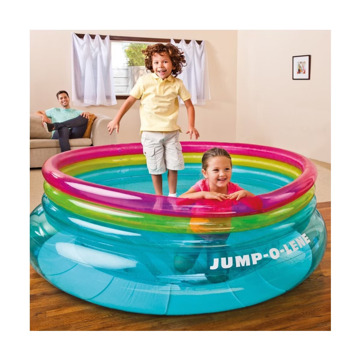 Intex Jump-O-Lene Inflatable Bouncer 80" x 27" for Ages 3-6 | Target