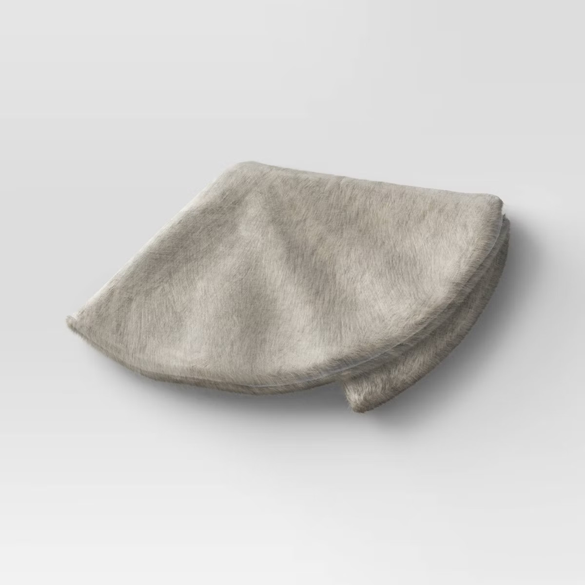 48" Faux Fur Christmas Tree Skirt Light Gray - Wondershop™ | Target