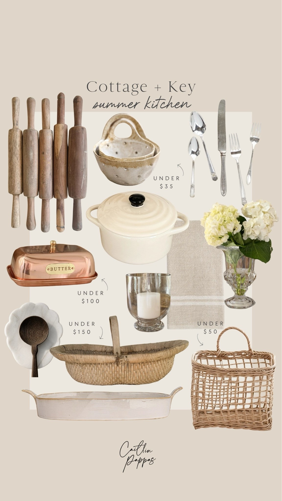 Cottage + Key summer home favorites 🤍 The prettiest neutral kitchen finds for a cozy, Nancy Meyers inspired home.