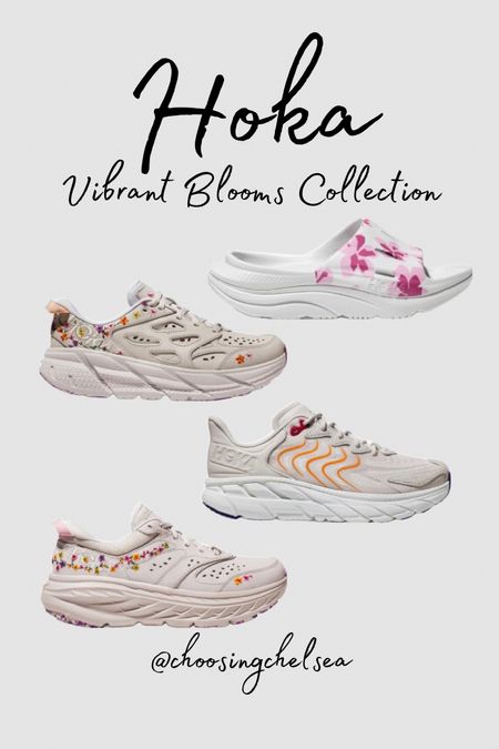 Hoka vibrant blooms collection is out now!! Gender neutral sizing that accommodates my wide feet. I got the Clifton Ls and I’m in love  

#LTKfitness #LTKmidsize #LTKshoecrush