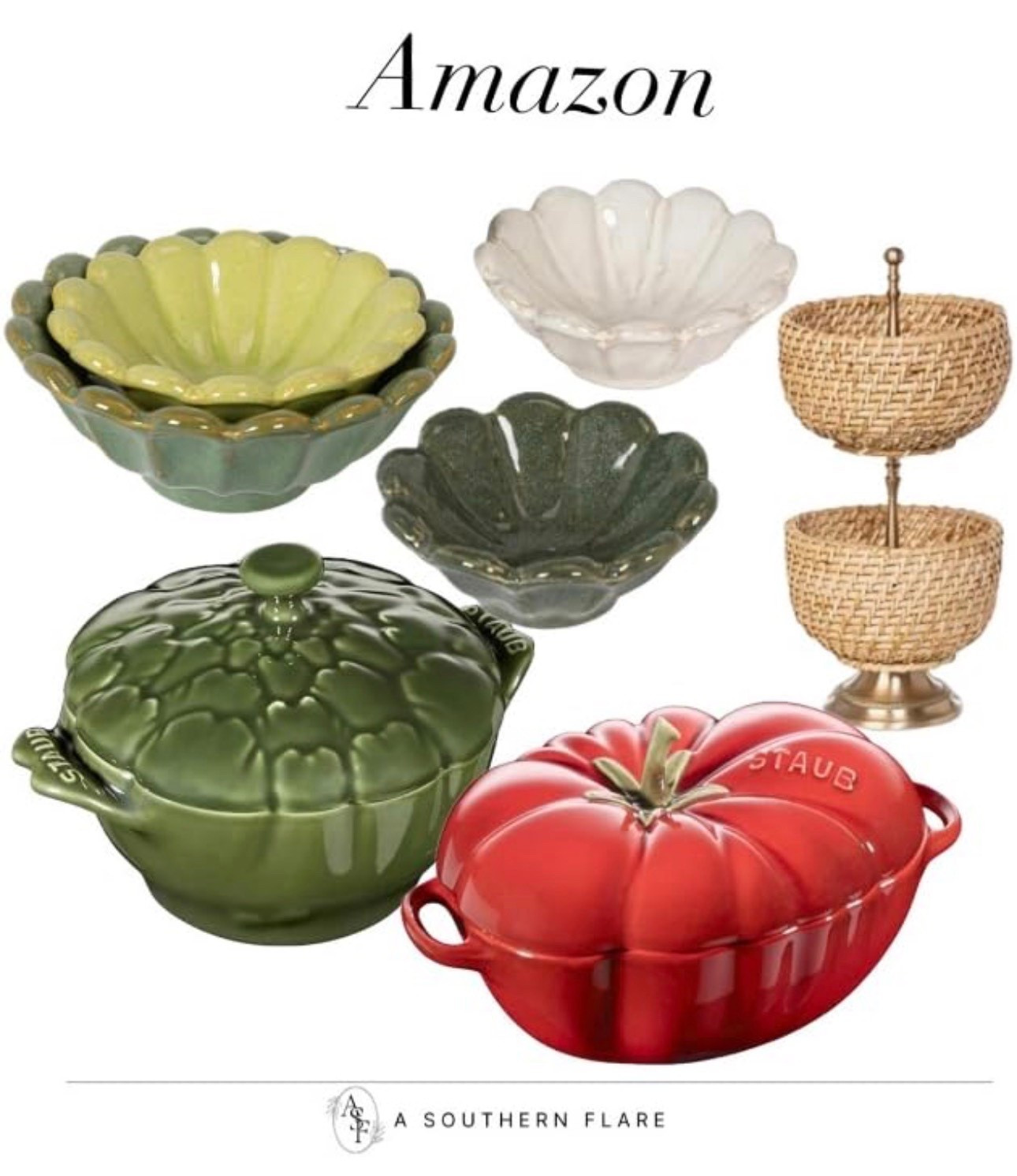 These Staub pieces are perfect for any meal prep. #KitchenInspo #CookingEssentials

#LTKfoodie #LTKHome