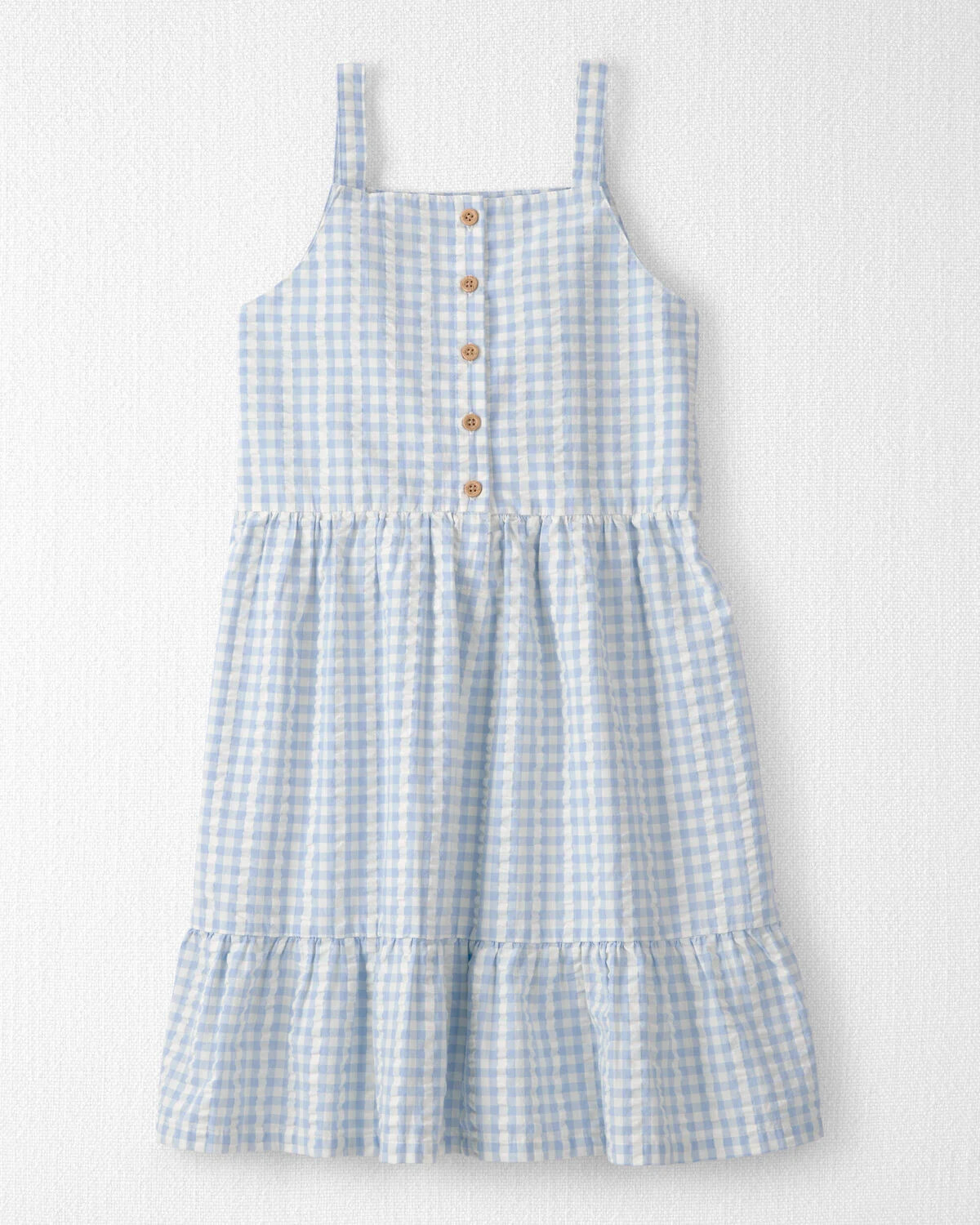 Girls Seersucker Dress Made with Organic Cotton | Carter's Inc