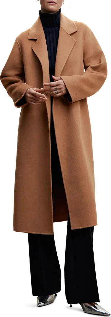 Belted Wool Blend Coat | Nordstrom