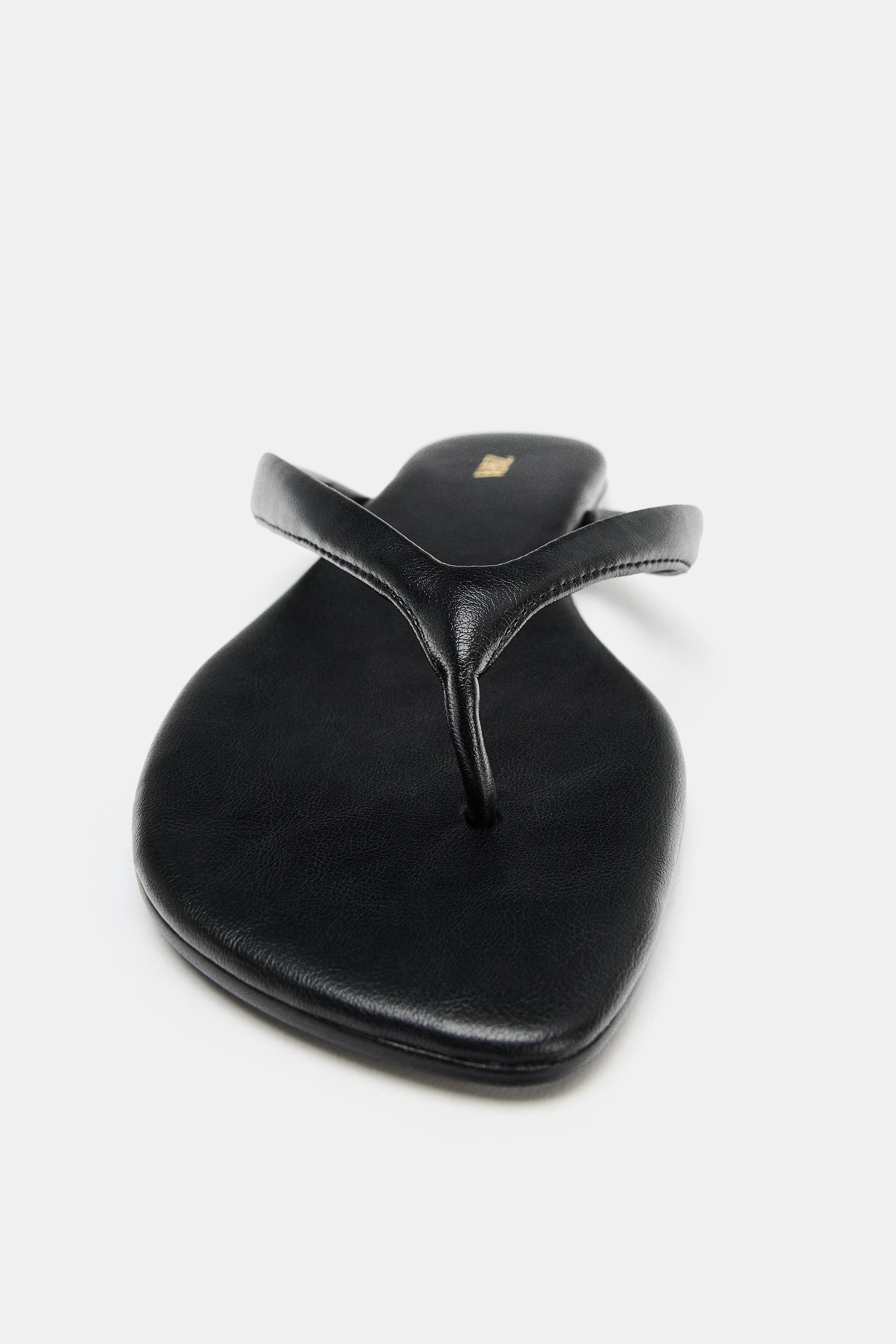 FLAT STRAP SANDALS | Zara US