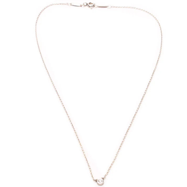 Elsa Peretti Diamonds by the Yard Pendant 925 | Keeks Designer Handbags