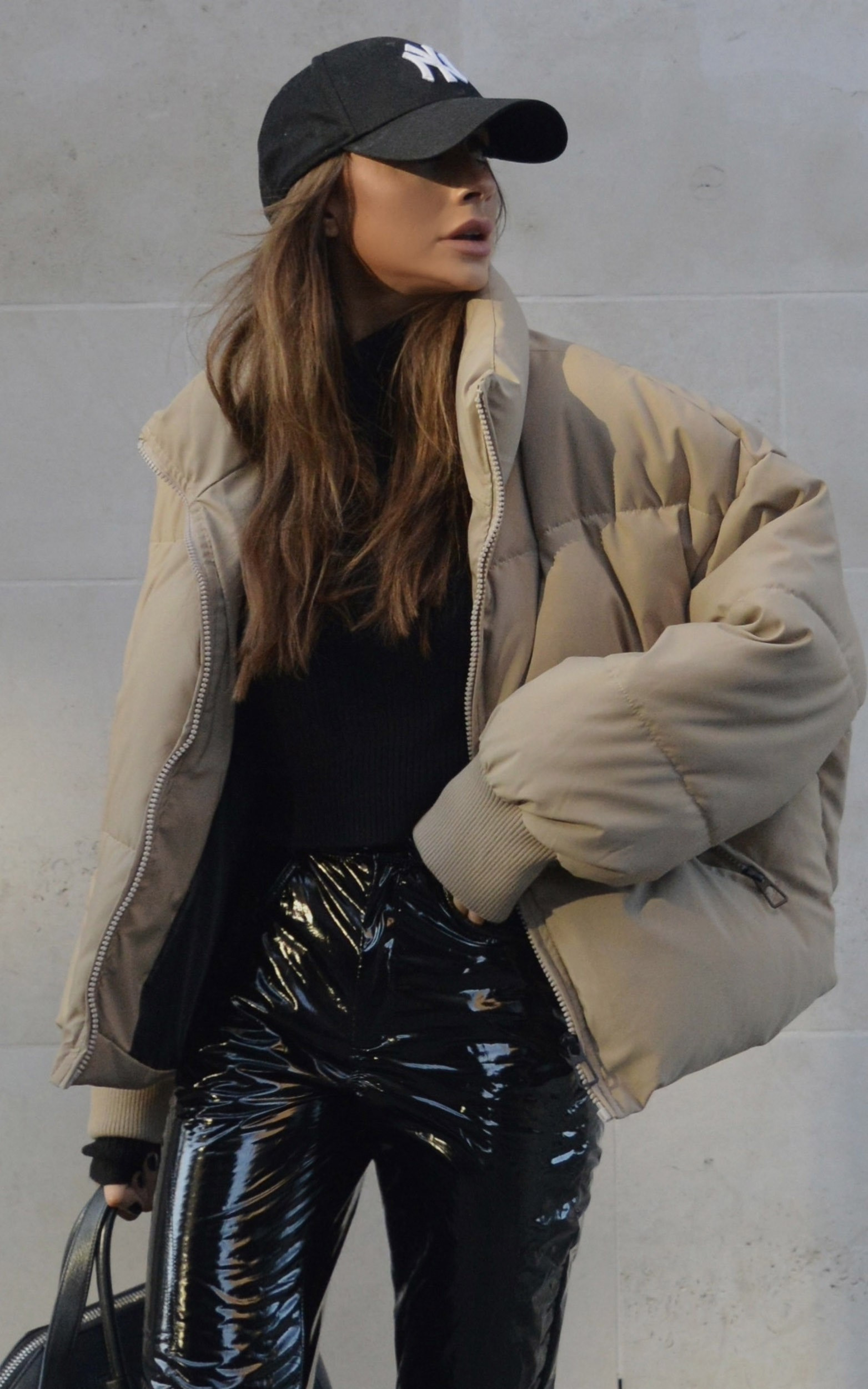 Windsor Puffer Jacket in Beige | Showpo (US, UK & Europe)