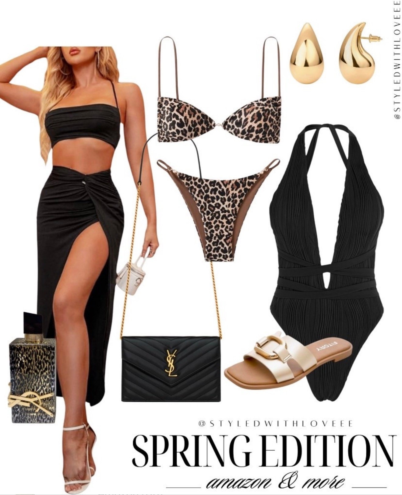 Leopard print and black goes really well together. Shop this look now!

 

 #LTKootd #LTKSwim #LTKTravel