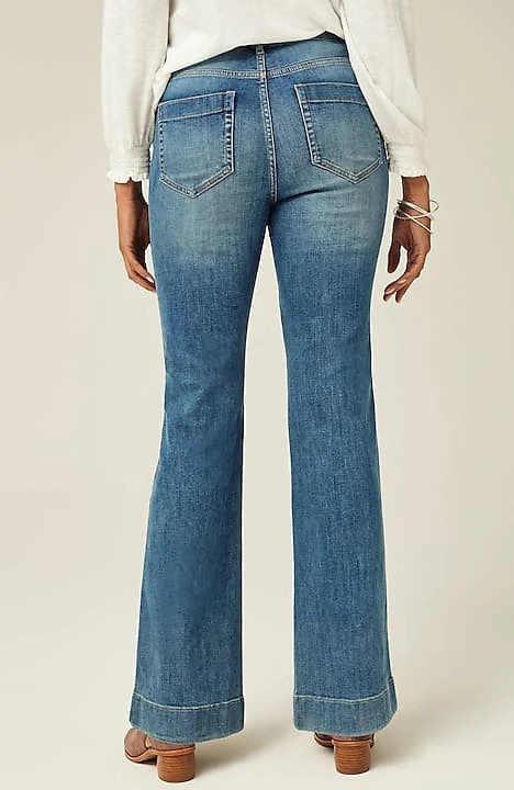 High-Rise Flare Jeans | J. Jill