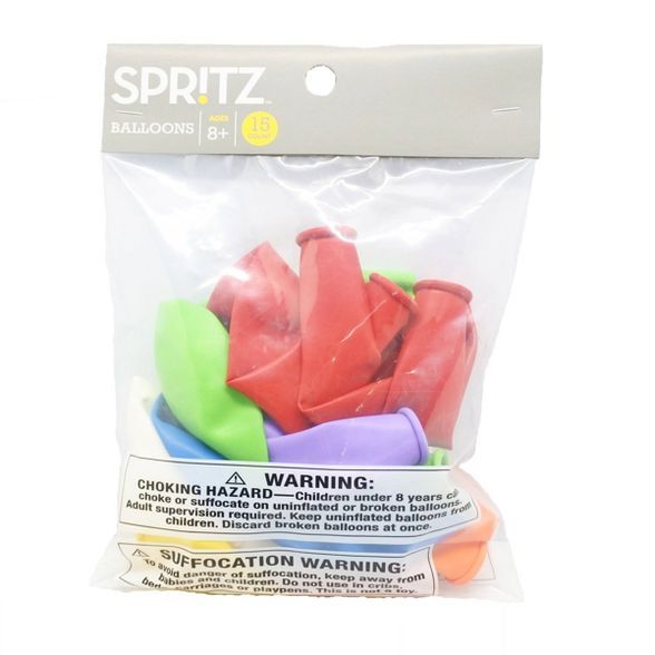 15ct Color Mix Balloons - Spritz&#8482; | Target