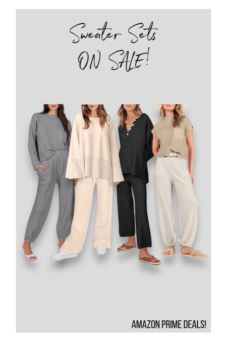 The most comfortable and high quality sweater sets from Amazon ON SALE during amazon prime deal days!
Loungewear, fall fashion, fall outfits


#LTKxPrime #LTKfindsunder50 #LTKsalealert