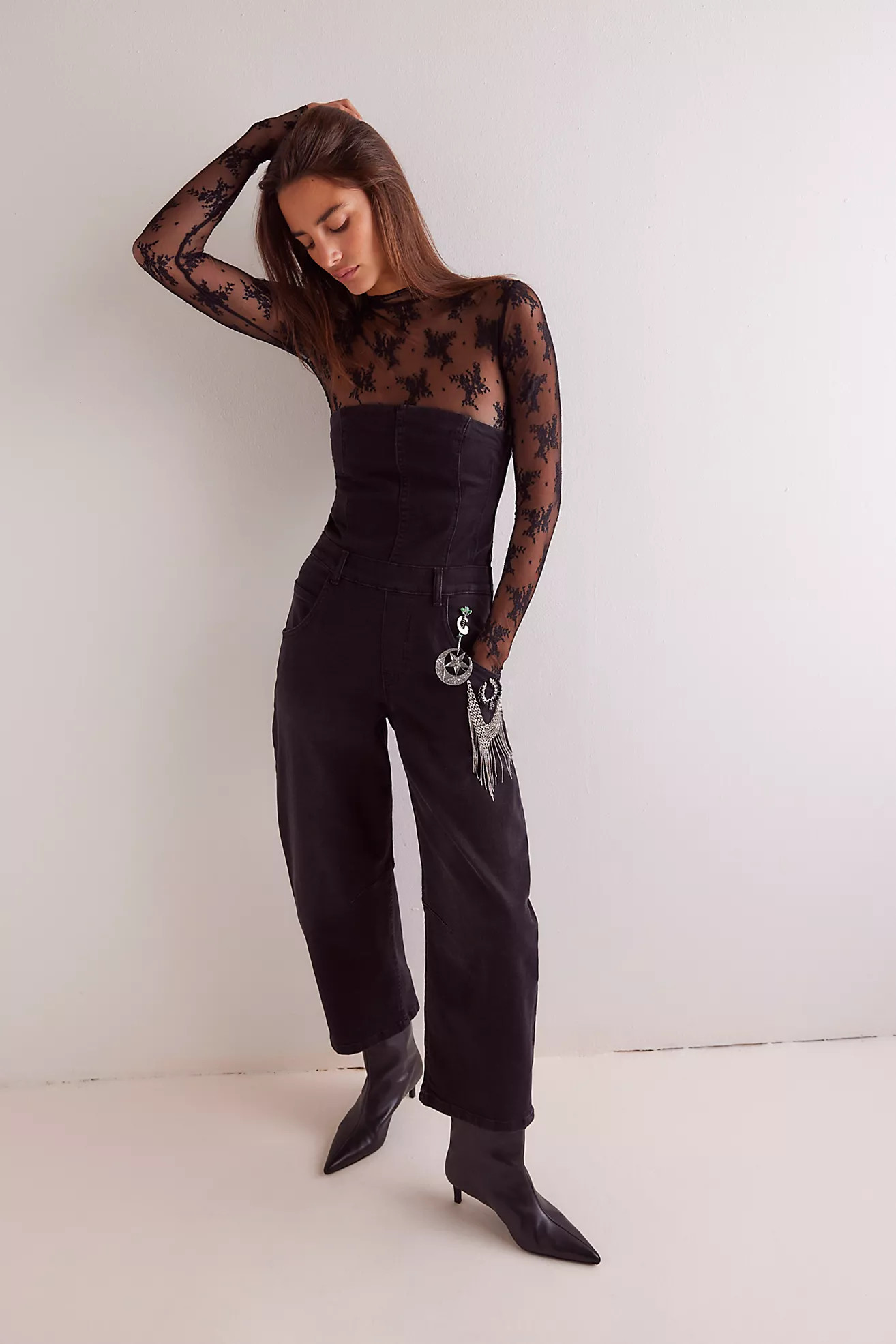 We The Free Je Suis Pret Barrel Jumpsuit | Free People (Global - UK&FR Excluded)