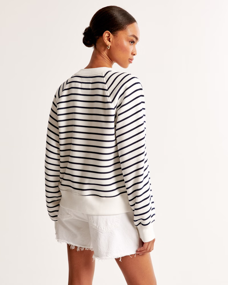 Essential Raglan Classic Sunday Crew | Abercrombie & Fitch (US)