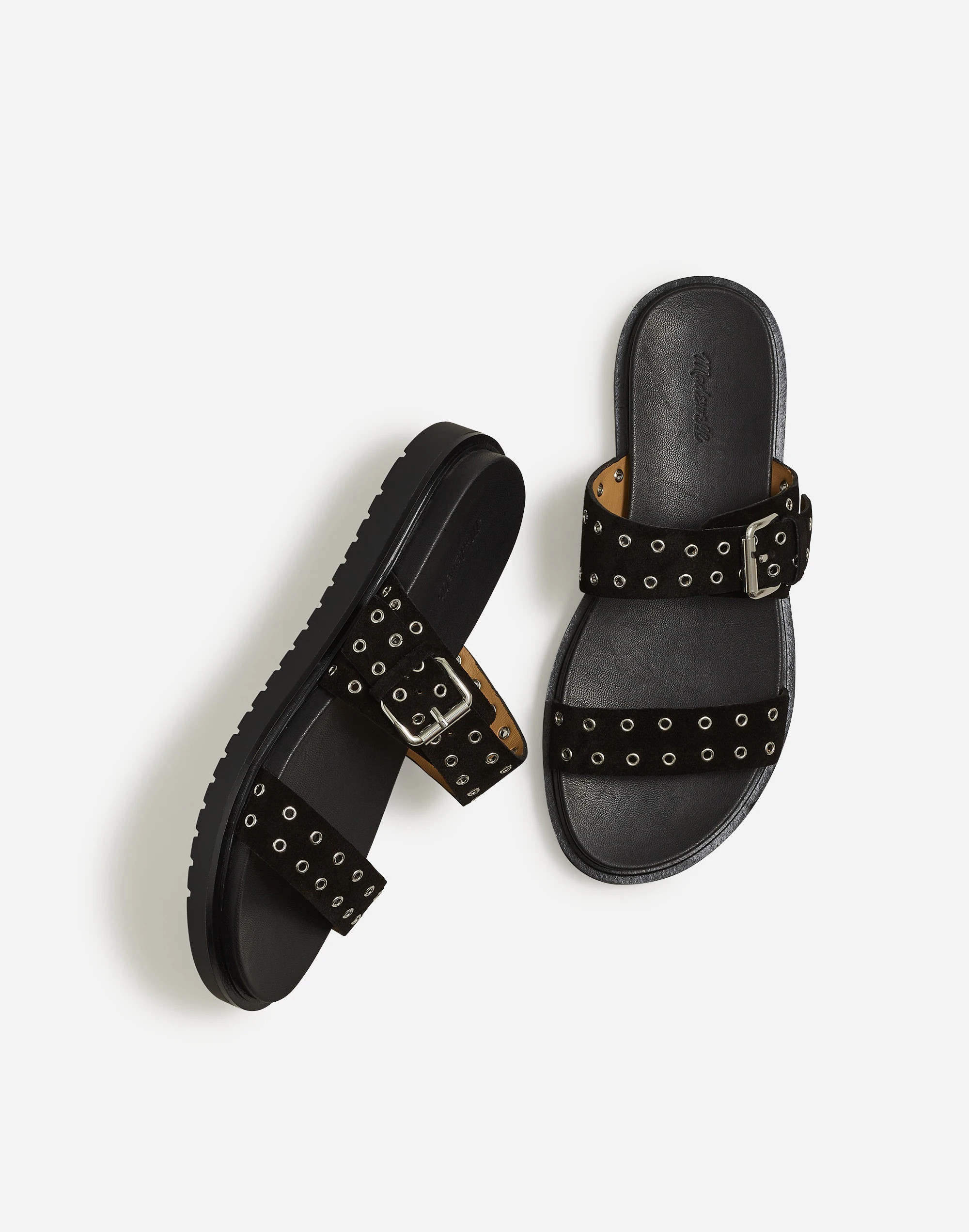 The Dee Double-Strap Slide Sandal | Madewell