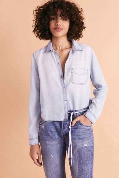 BDG Clara Denim Button-Down Shirt | Urban Outfitters US