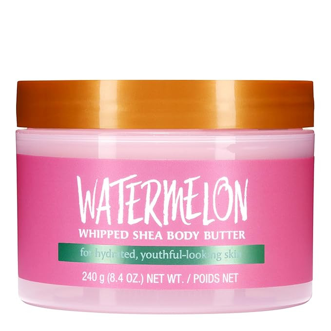 Tree Hut Watermelon Whipped Shea Body Butter, 8.4oz, Lightweight, Long-lasting, Hydrating Moistur... | Amazon (US)