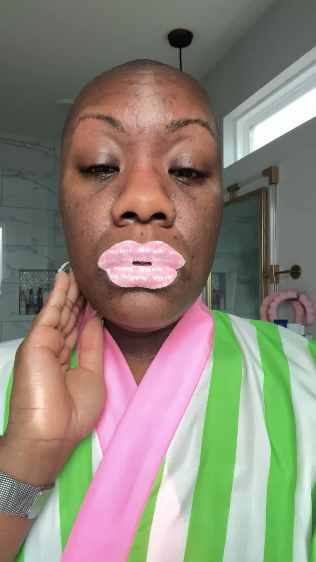 Mouth tape will forever be a staple of my beauty routine. I sleep better and my jawline is snatched.

Mouth tape, skin gym, skin gym mouth tape, healthy sleep, restful sleep, contoured jawlinee

#LTKdayinmylife #LTKBeauty #LTKmorningroutine