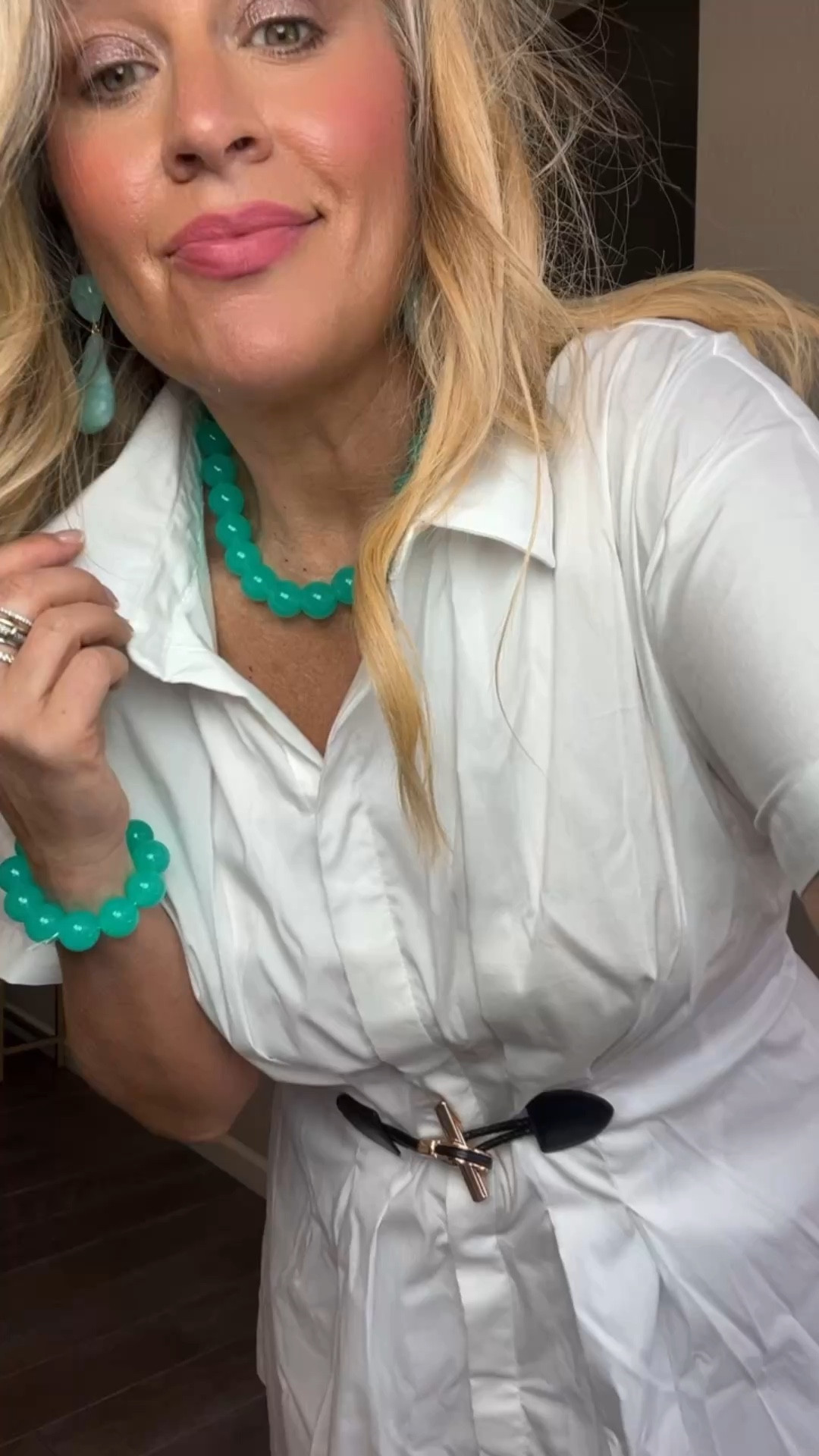  ✨Tap the bell, save and ❤️ for over 40 fashion, midlife style, midsize fashion and luxury looks for less. 

⬇️Sizing information:
Large
(Size up if in between sizes.)

This is one of those pieces I reach for when I want to feel pulled together fast—the structure, the waist detail, the crisp fabric… it just does the work for me without overthinking it.

Here’s where I’d wear this:

☀️ Lunch meeting or workday — polished, structured, and feels elevated but still comfortable

🛍️ Day out or city errands — easy to throw on, but looks like I actually tried

🍸 Casual date night or rooftop drinks — add a heel or statement earring and it instantly feels chic

If I want to elevate it, I’d swap in a sandal or heel, add a great bag, and maybe a bold lip it goes from simple to standout in seconds.


👑"Helping you look good, feel good!" - Lindsey Denver


#LTKMidsize #LTKOver40 #LTKPlusSize