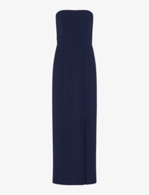Gemma strapless stretch recycled-polyester maxi dress | Selfridges