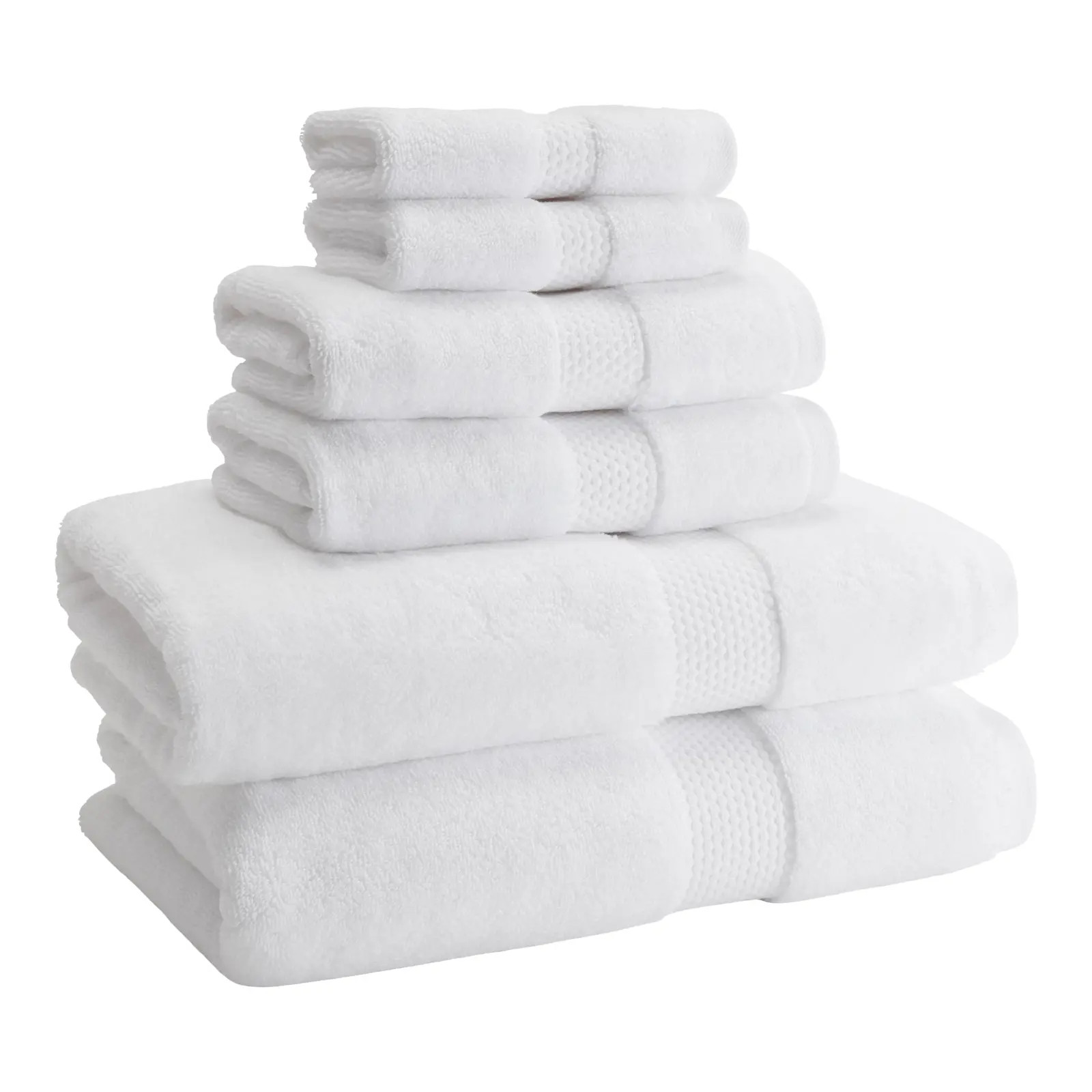 Atelier Bath Towel in White | Chairish