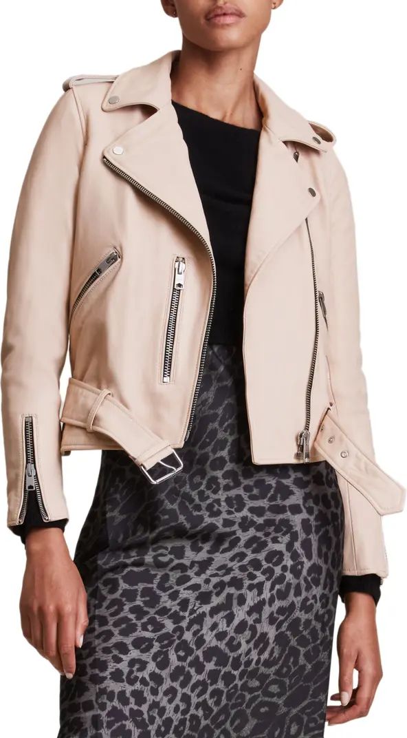 Balfern Leather Biker Jacket | Nordstrom