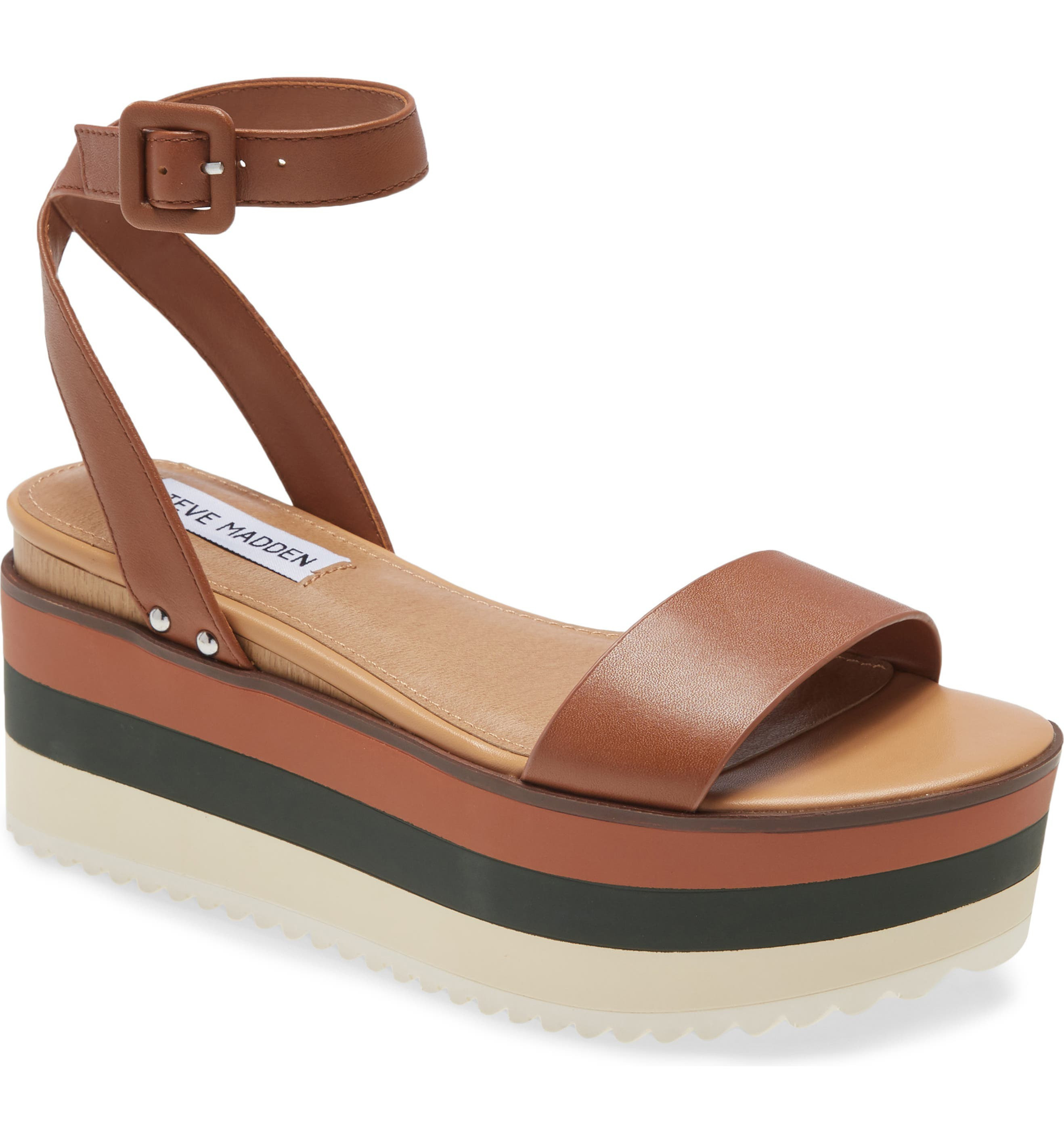 Marco Platform Ankle Strap Sandal | Nordstrom