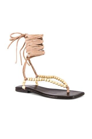 Jeffrey Campbell Xeniah Sandal in Natural from Revolve.com | Revolve Clothing (Global)