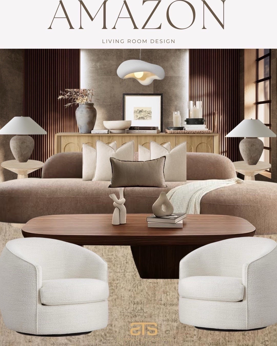 Bringing cozy neutral vibes into your space 🤎✨ This Amazon living room design blends soft textures, sculptural shapes, and warm tones for a timeless, elevated feel — and everything’s just a click away. Tap to shop and recreate the look!

#AmazonHomeFinds #LivingRoomDesign #NeutralHomeDecor #AmazonLivingRoom #ModernCozyStyle #AmazonFurniture #InteriorDesignInspo #HomeDecorLovers #CozyLivingRoomVibes #BudgetFriendlyHomeDecor


#LTKHome