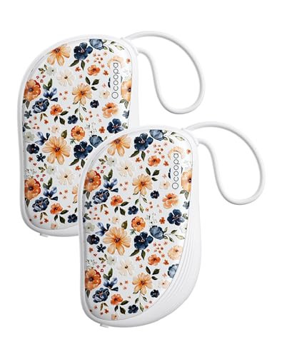 OCOOPA Hand Warmers Rechargeable 2 Pack, Ultra Slim Electric Hand Warmers, Portable Pocket Heater, Comb-Inspired, Fits in Gloves,UL Certified, Winter Essentials,UT5 Sway | Amazon (US)