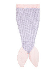Authentic Kids Mermaid Tail Blanket  | TJ Maxx