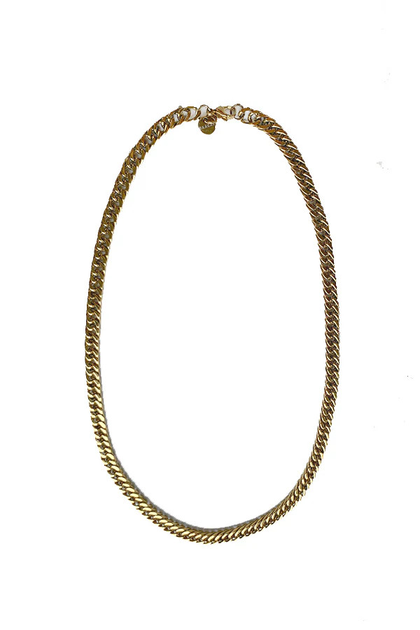 Small Cuban Gold Chain Necklace | BAACAL Limited, LLC