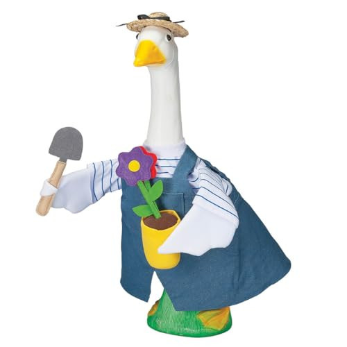 Fox Valley Traders Gaggleville Gardener Goose Outfit, Fits Large 23" H Statue | Amazon (US)