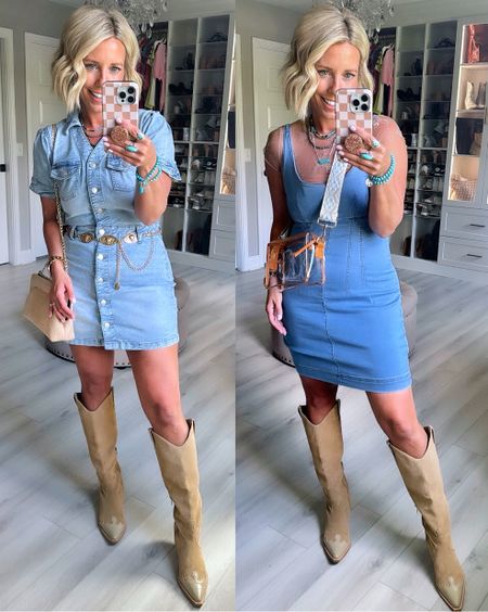 I found some great denim dresses @walmart right now!!!!! They have great stretch to them making them so comfy!!!! Perfect for your next concert or trip to Nashville!!!
⬇️⬇️⬇️
Dress sized up to medium

#LTKstyletip #LTKfindsunder50 #LTKFestival