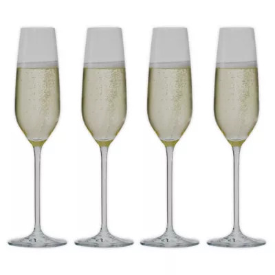  Neil Lane™ Champagne Flutes (Set of 4) | Bed Bath & Beyond