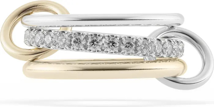 Petunia Linked Diamond Rings | Nordstrom